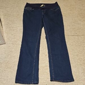 Hybrid & Company Dark Blue Wide Leg Jeans